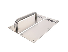 Stainless Steel Handles & Push Plates